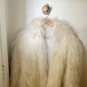 Tibetan Lambswool Burning Man Fur Coat